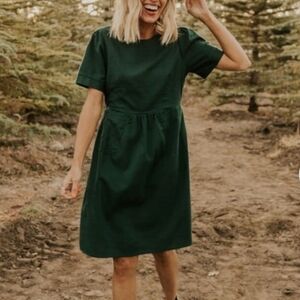 Green Roolee Destiny Pocket Dress